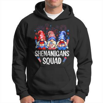 Shenanigans Squad Gnomes Usa Independence Day 4Th Of July Hoodie | Mazezy