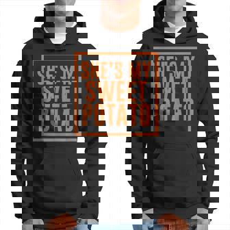 She's My Sweet Potato I Yam Couples Thanksgiving Hoodie - Thegiftio