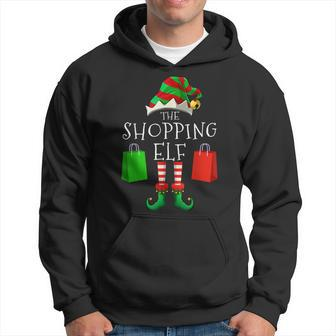 Shopping Elf Matching Family Group Christmas Party Hoodie - Seseable