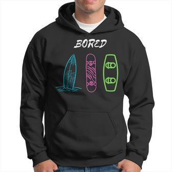 Show Your Love For Skateboarding Wakeboarding And Surfing Hoodie - Seseable