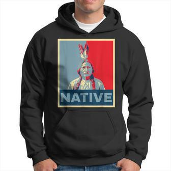 Sitting Bull Hope Poster Native American Indian Lakota Hoodie | Mazezy