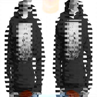 Sitting Bull Lakota Chief Indigene Peoples Hoodie | Mazezy
