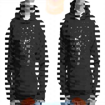 Skeletons Happy Halloween Star And Skull Skeleton Hoodie | Mazezy