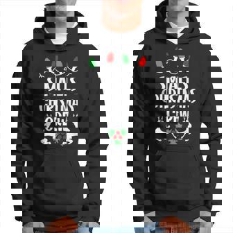 Smalls Name Gift Christmas Crew Smalls Hoodie - Seseable
