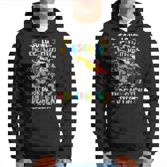 So Long Preschool Graduation Monster Truck Hoodie | Mazezy