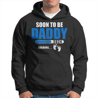 Soon To Be Daddy 2024 Est 2024 Fathers Day First Time Dad Hoodie - Thegiftio UK
