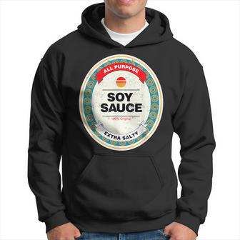 Soy Sauce Easy Halloween Costume Matching Group Couples Hoodie | Mazezy