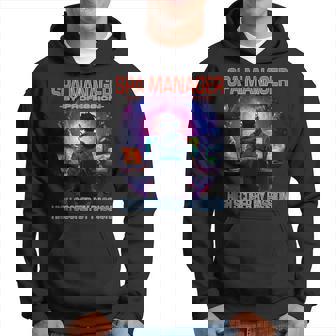 Spa Manager Gamer Fun Pun Gaming Hoodie | Mazezy