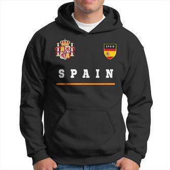 Spain SportSoccer Jersey Flag Football Madrid Hoodie | Mazezy