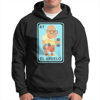 Spanish Mexican Lottery Bingo Grandpa Father Dad El Abuelo Gift For Mens Hoodie | Mazezy