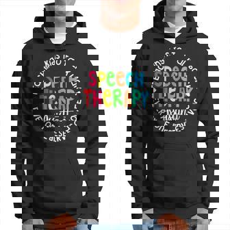 Speech Language Pathologist Speech Therapy Assistant Slpa Hoodie | Mazezy