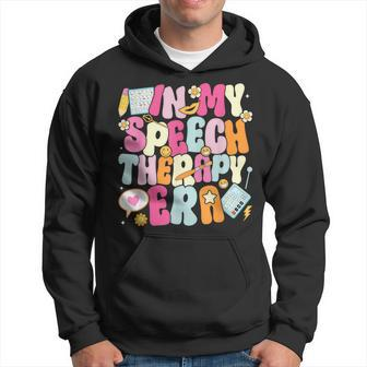 In My Speech Therapy Era Speech Language Pathologist Slp Hoodie - Thegiftio UK