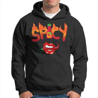 Spicy Cute Funny Hot Sauce Hoodie | Mazezy