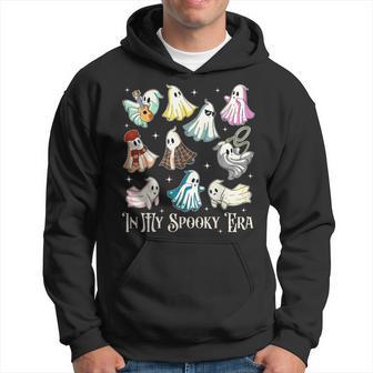 In My Spooky Era Music Lover Cute Ghost Halloween Costume Hoodie - Seseable