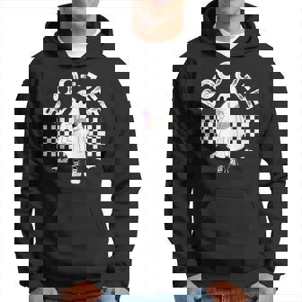 Spooky Season Cute Boujee Ghost Halloween Costume Boo-Jee Hoodie | Mazezy