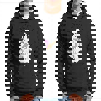 Spooky Season Cute Halloween Ghost Boujee Boo Jee Hoodie | Mazezy