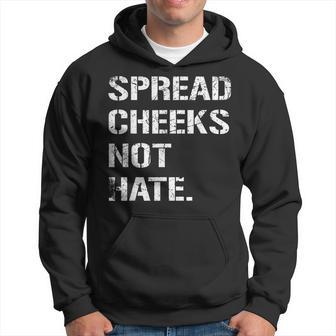 Spread Cheeks Not Hate Fitness Workout Gym Hoodie - Thegiftio UK