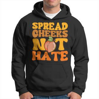 Spread Cheeks Not Hate Fitness Workout Gym Hoodie - Seseable