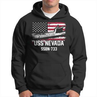 Ssbn733 Uss Nevada Hoodie - Thegiftio UK