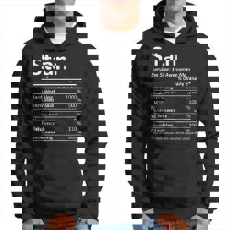 Stan Nutrition Funny Birthday Personalized Name Gift Idea Hoodie | Mazezy