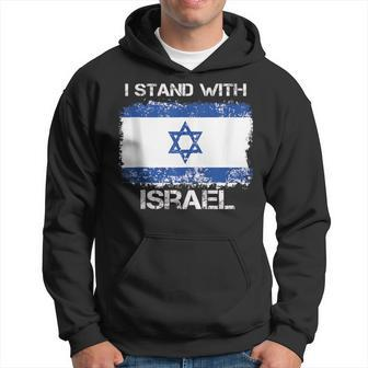 I Stand With Israel Support Israel Love Israeli Brotherhood Hoodie | Mazezy