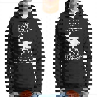 State And County Fair Show Goat Farm Animal Showing Hoodie | Mazezy