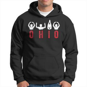 State Of Ohio Cute Proud To Be Ohioan Home Letters Root Hoodie | Mazezy