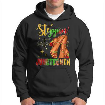 Steppin In To Junenth Heels- Junenth Celebrating 1865 Hoodie | Mazezy