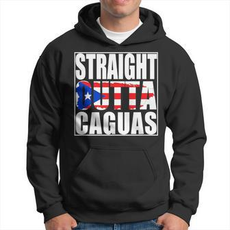 Straight Outta Caguas Puerto Rico Hoodie | Mazezy