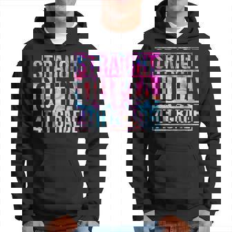 Straight Outta Fourth Grade 4Th Grade Back To School Hoodie | Mazezy