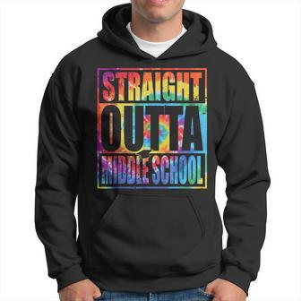 Straight Outta Middle School Class Of 2023 Graduation Gift Hoodie - Seseable