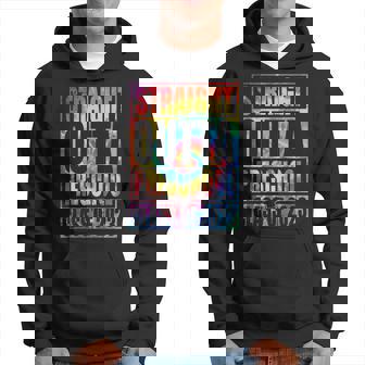 Straight Outta Preschool Graduation Class Of 2023 Tie Dye Hoodie | Mazezy