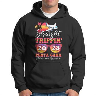 Straight Trippin 2023 Family Vacation Punta Cana Matching Hoodie - Seseable