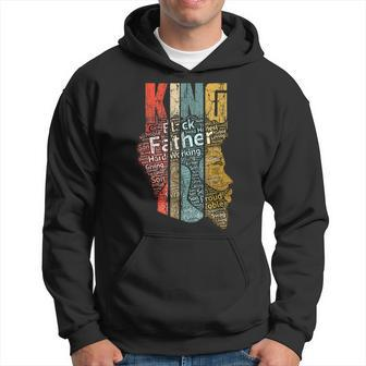 Strong Black King African American Natural Afro Gift For Mens Hoodie | Mazezy