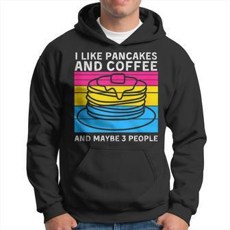 Subtle Pan Pride Pancake Pride Month Introvert Hoodie | Mazezy