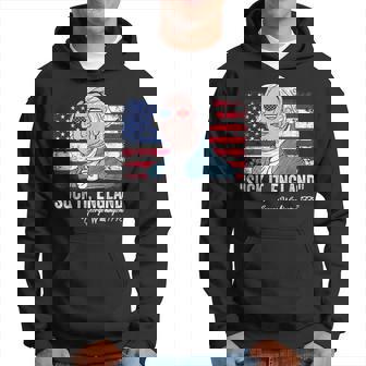 Suck It England George Washington Funny 4Th Of July Men Hoodie | Mazezy