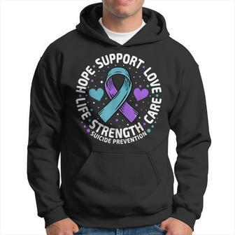 Suicide Prevention Hope Support Love Life Suicide Awareness Hoodie - Monsterry DE