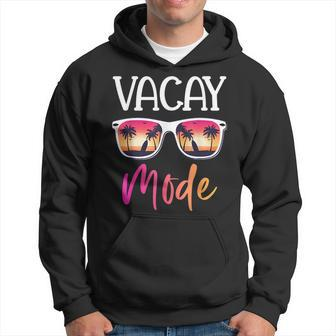 Summer Vacay Mode Pineapple Sunglasses Vacation Family Beach Hoodie - Seseable
