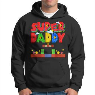 Super Daddy Fathers Day Outfits Funny Gift For Daddy Hoodie - Thegiftio UK