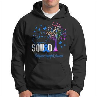 Support Squad For Osteogenesis Imperfecta Awareness Hoodie | Mazezy