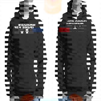 Never Surrender Never Surrender Hoodie | Mazezy