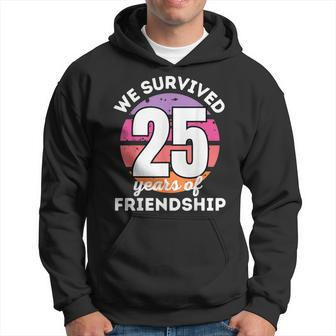 We Survived 25 Years Of Friendship Group Matching Hoodie | Mazezy