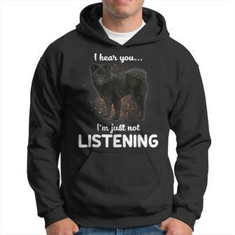 Swedish Lapphund I Hear You Not Listening Hoodie | Mazezy