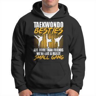 Taekwondo Besties Are More Than Friends Hoodie - Thegiftio UK
