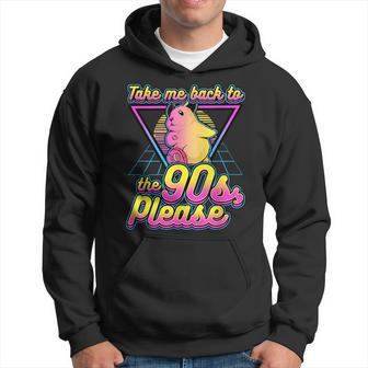 Take Me Back To The 90S Please Roller Skate 90S Vintage Designs Funny Gifts Hoodie | Mazezy