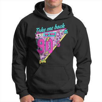 Take Me Back To The 90S Raised In 1990S Retro Cassette Party 90S Vintage Designs Funny Gifts Hoodie | Mazezy