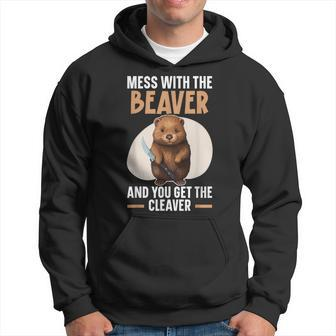 Team Beaver Whisperer Wildlife Animal Rodent Hoodie | Mazezy