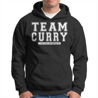 Team Curry Family Surname Reunion Crew Member Gift Hoodie | Mazezy DE