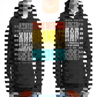 Team Member Grandpa - Like A Regular Grandpa But Cooler Hoodie | Mazezy