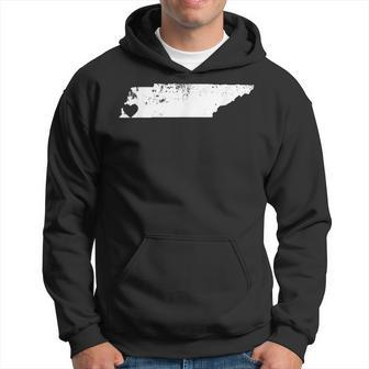 Tennessee Love Memphis Tn Home Pride Distressed Hoodie | Mazezy